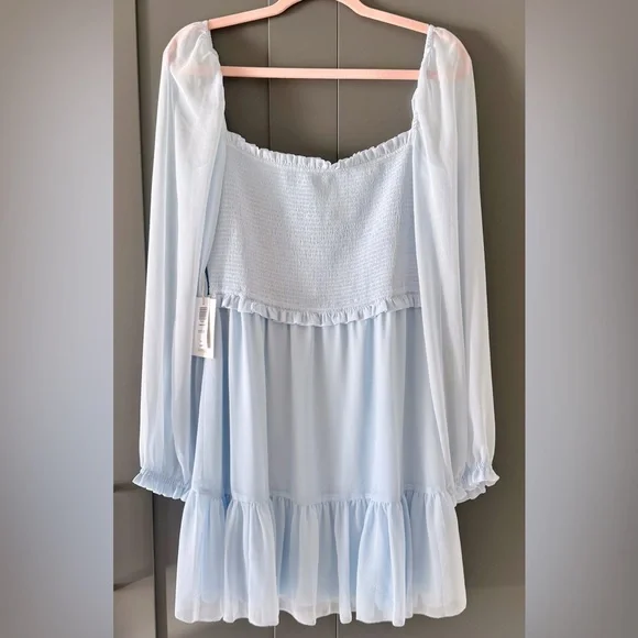 Aritzia Wilfred Tempest Dress - Aura Blue - Picture 2 of 4